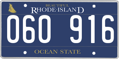 RI license plate 060916