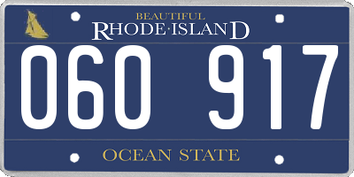 RI license plate 060917
