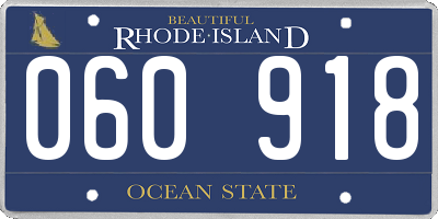 RI license plate 060918