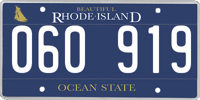 RI license plate 060919