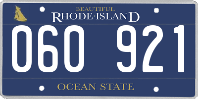 RI license plate 060921