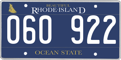 RI license plate 060922