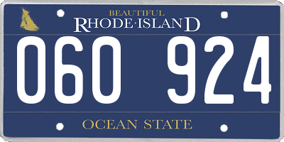 RI license plate 060924