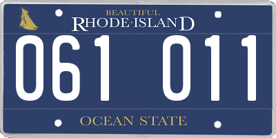 RI license plate 061011
