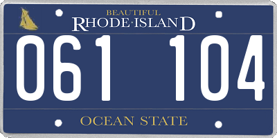RI license plate 061104
