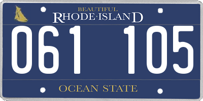 RI license plate 061105