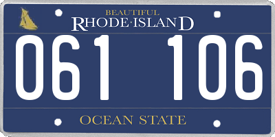 RI license plate 061106