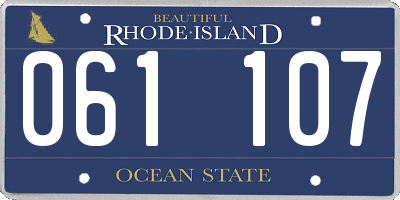 RI license plate 061107