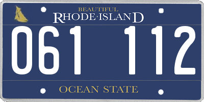 RI license plate 061112