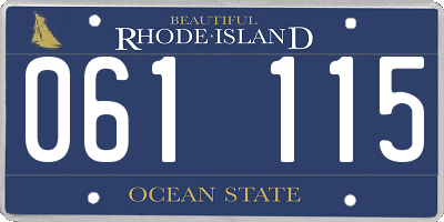 RI license plate 061115