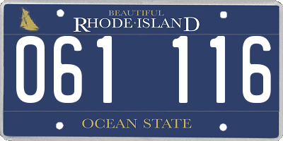 RI license plate 061116