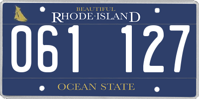 RI license plate 061127