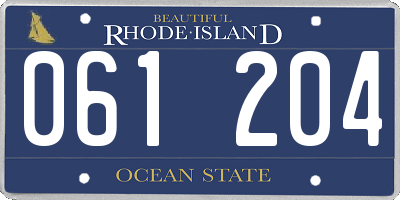 RI license plate 061204