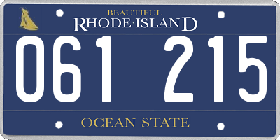 RI license plate 061215