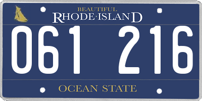 RI license plate 061216