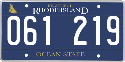 RI license plate 061219