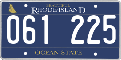 RI license plate 061225