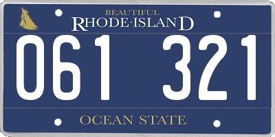 RI license plate 061321