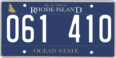 RI license plate 061410