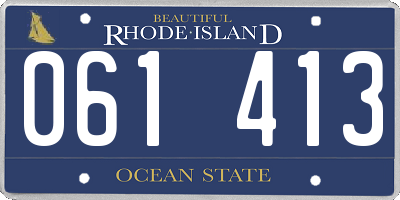 RI license plate 061413