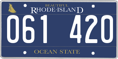 RI license plate 061420