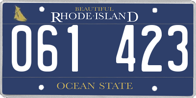 RI license plate 061423
