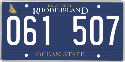 RI license plate 061507