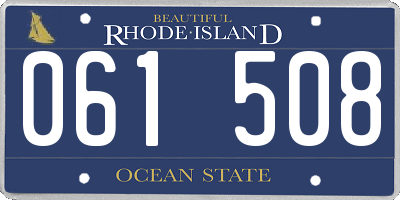 RI license plate 061508