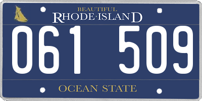 RI license plate 061509