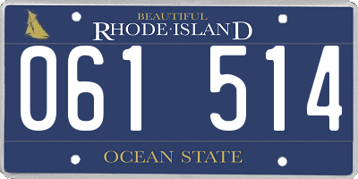 RI license plate 061514