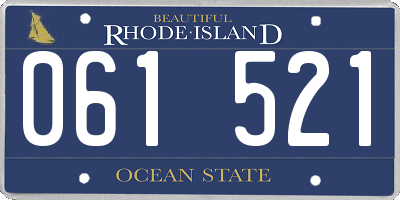 RI license plate 061521