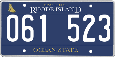 RI license plate 061523
