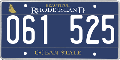 RI license plate 061525