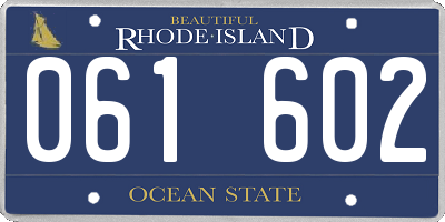 RI license plate 061602
