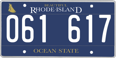 RI license plate 061617