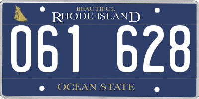 RI license plate 061628