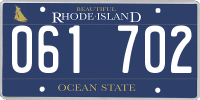 RI license plate 061702