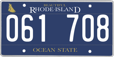 RI license plate 061708