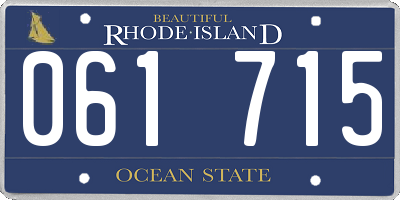 RI license plate 061715