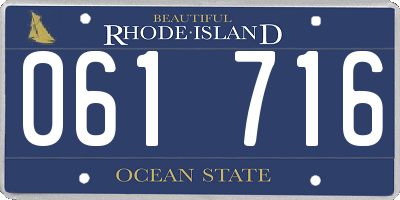RI license plate 061716