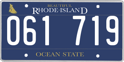 RI license plate 061719