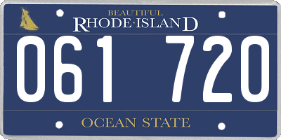RI license plate 061720