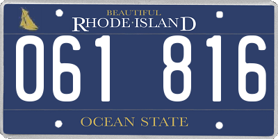 RI license plate 061816