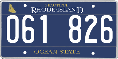 RI license plate 061826