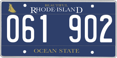 RI license plate 061902