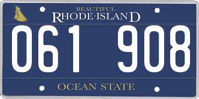 RI license plate 061908