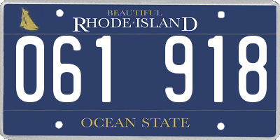 RI license plate 061918