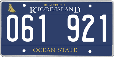 RI license plate 061921