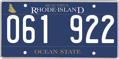 RI license plate 061922