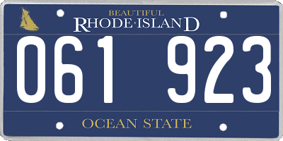 RI license plate 061923
